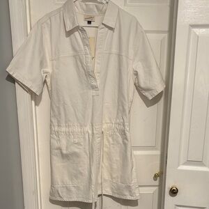 Universal Thread Cream Collared Dress